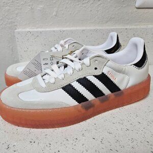 Adidas Sambae W Size 7 womens White/Black New no box